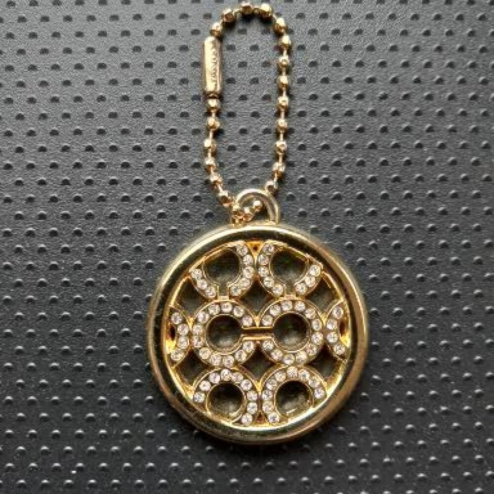 Coach - Sparkly C's Logo Bag Charm